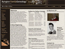 Tablet Screenshot of byingtonfamily.org